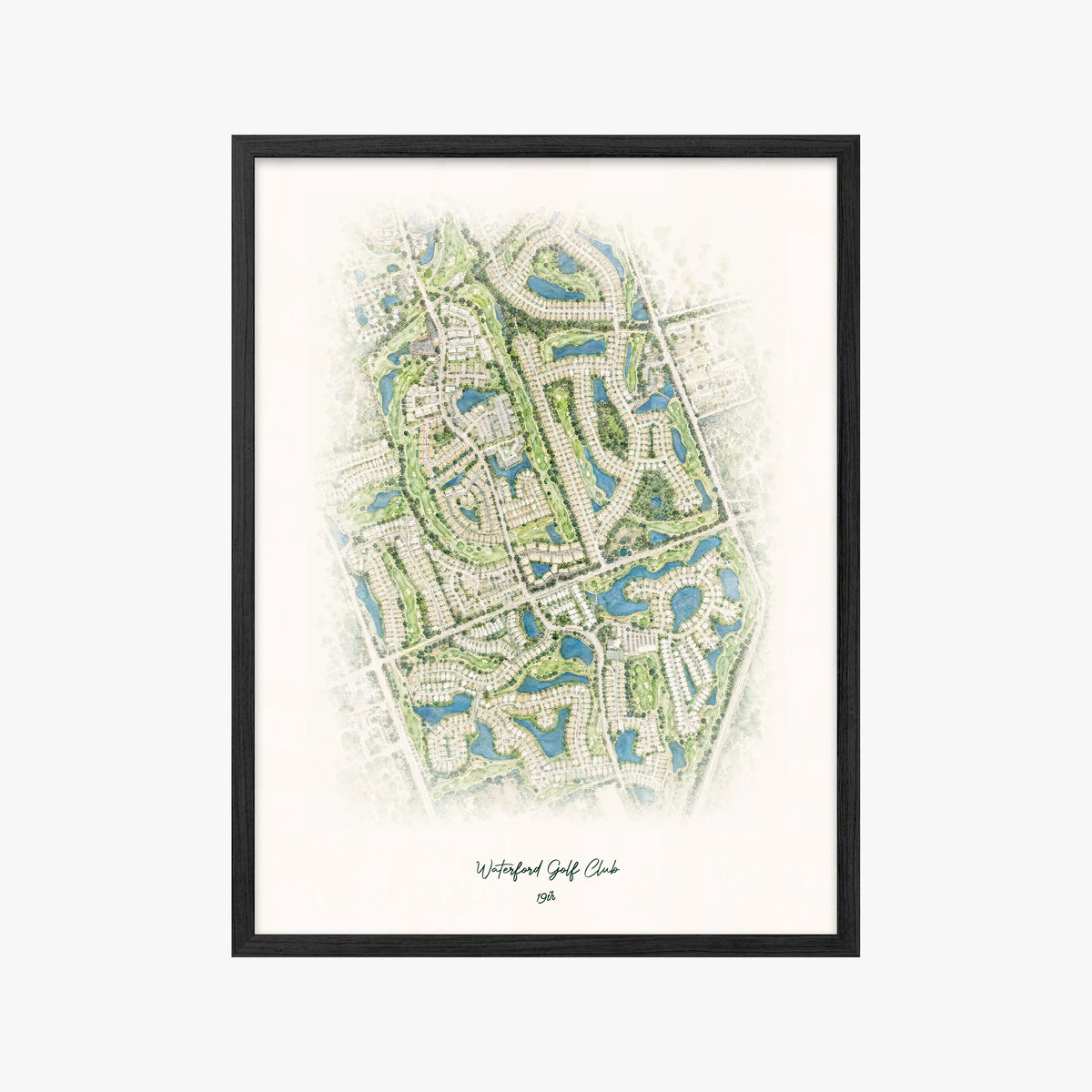 Waterford Golf Club black frame