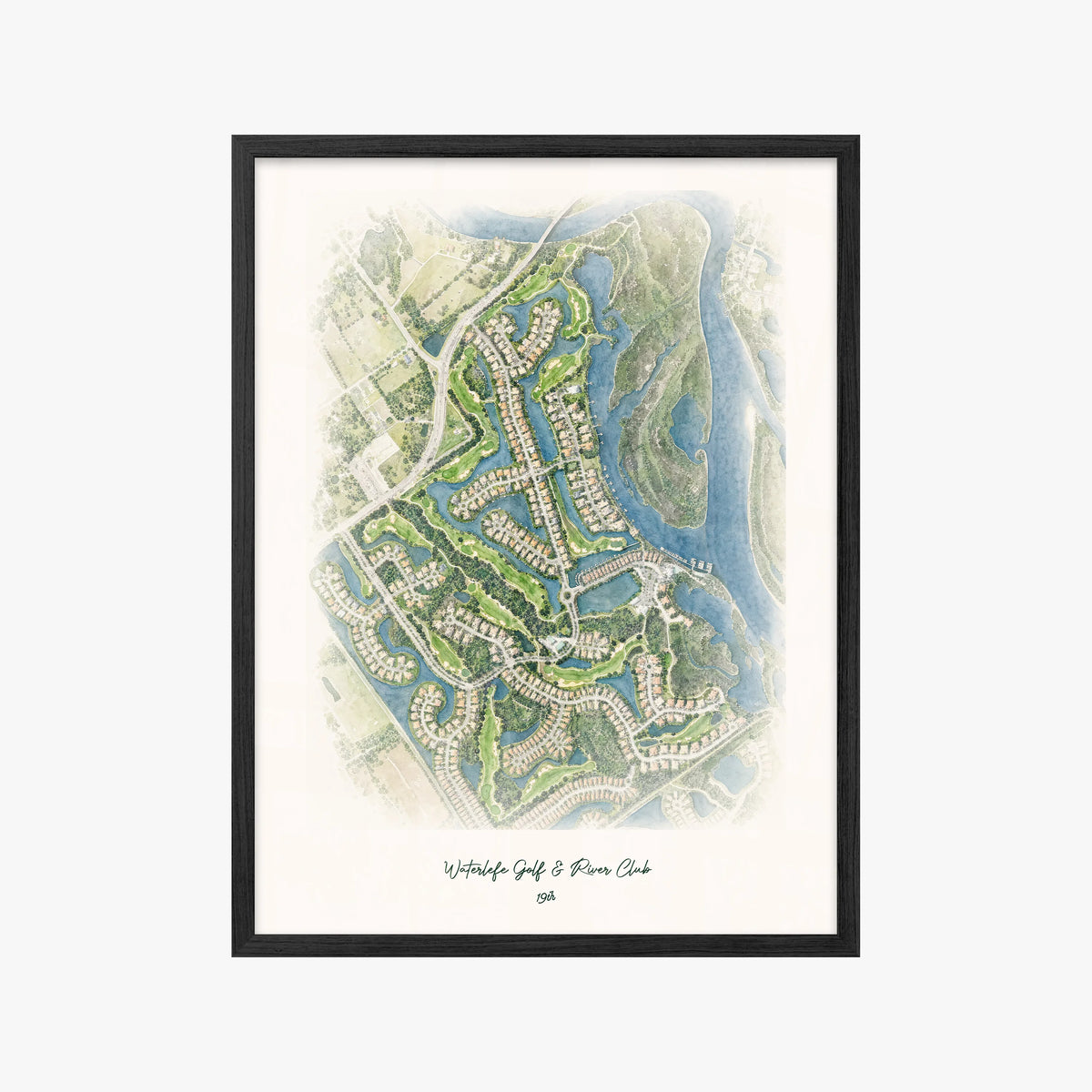 Waterlefe Golf & River Club black frame
