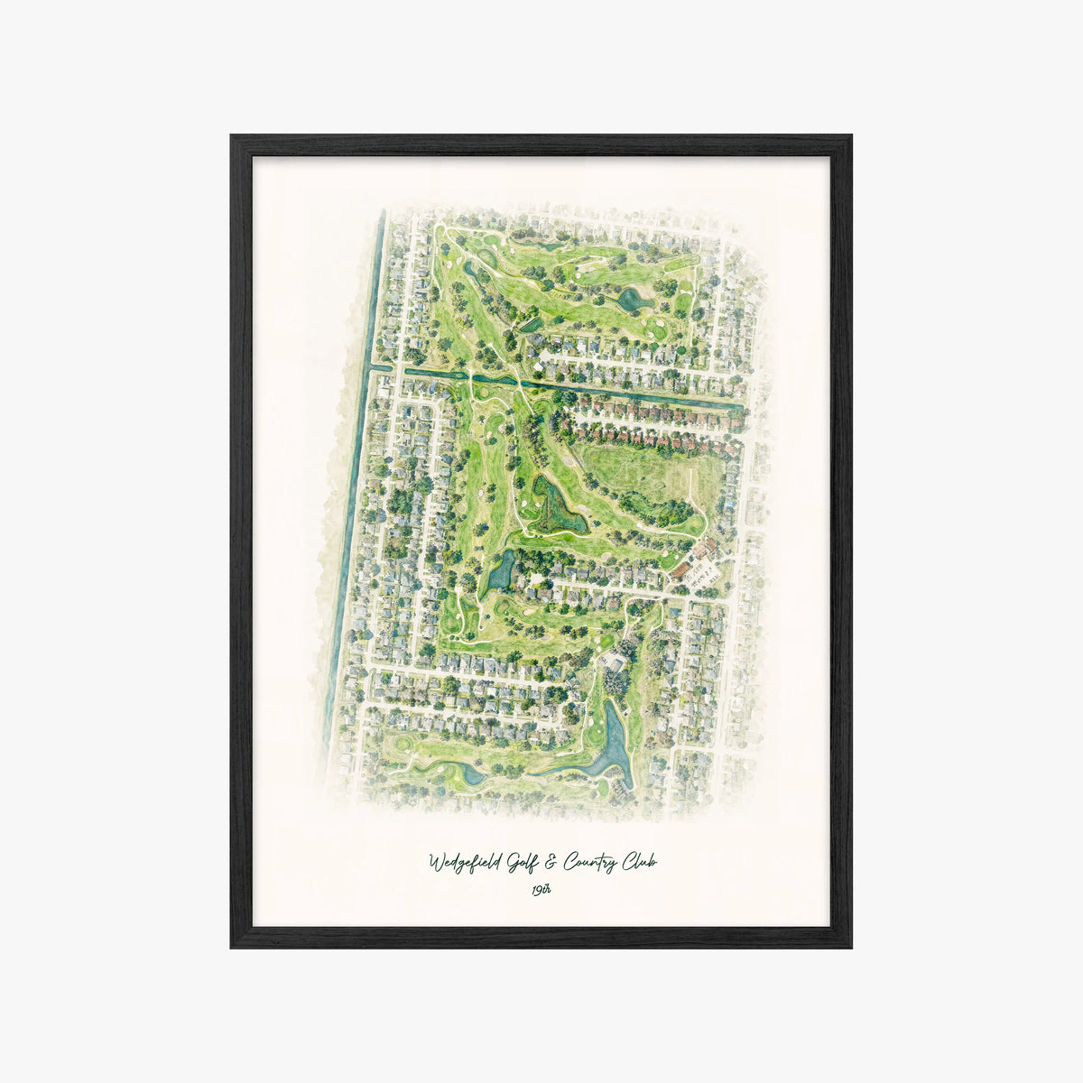 Wedgefield Golf & Country Club black frame