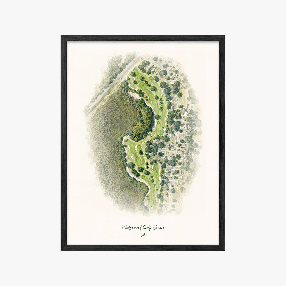 Wedgewood Golf Course black frame