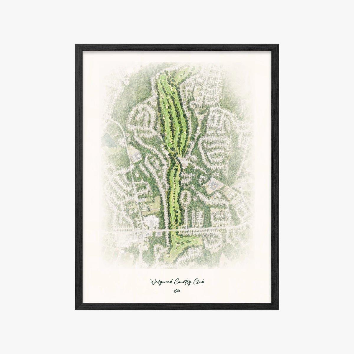 Wedgwood Country Club black frame