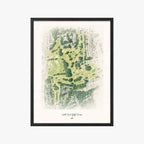 West End Golf Course black frame