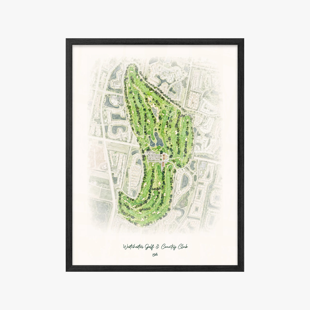 Westchester Golf & Country Club black frame