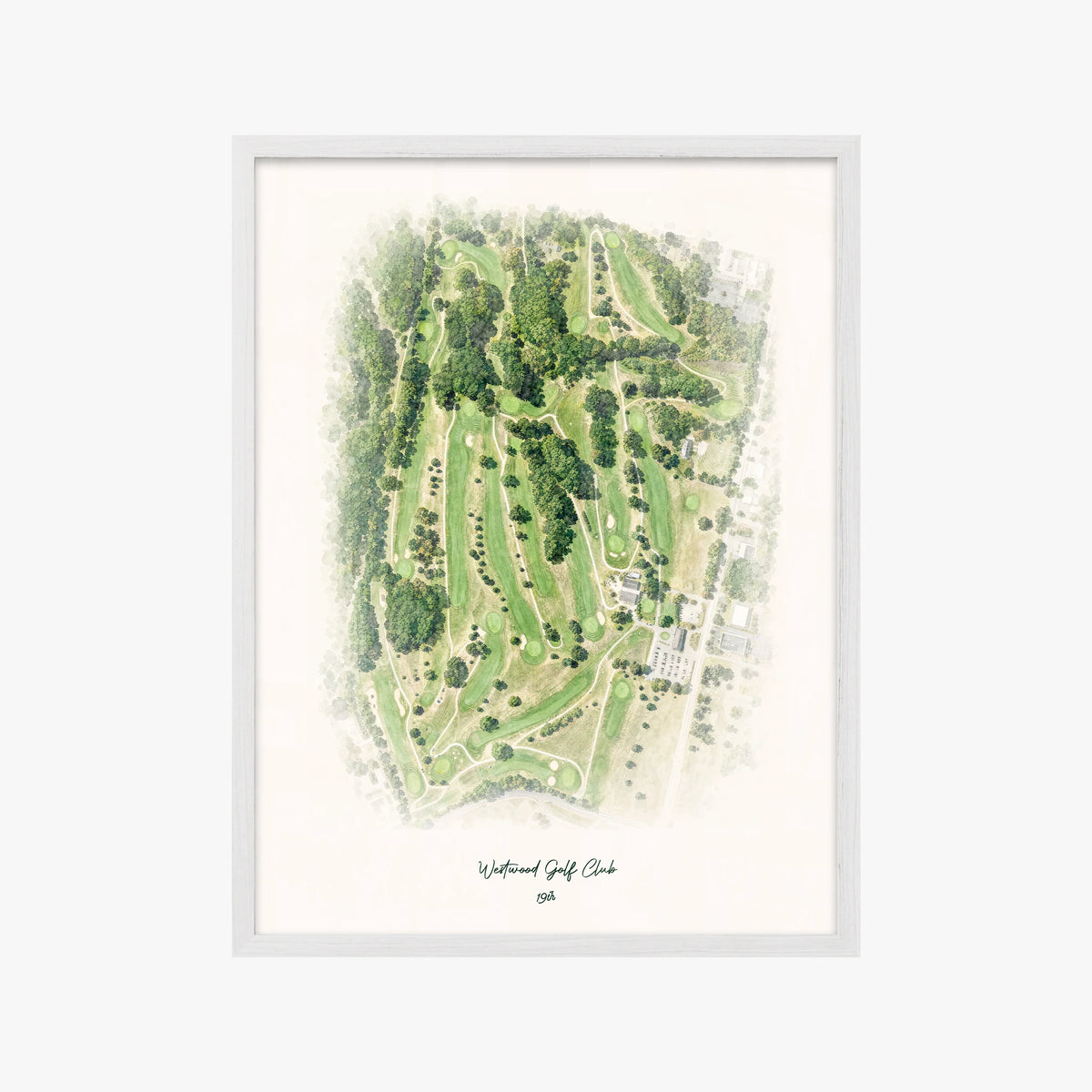 Westwood Golf Club white frame
