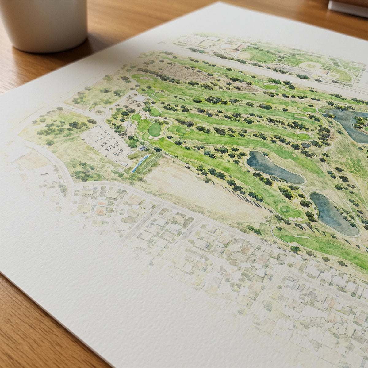 Whispering Lakes Golf Course mockup 4