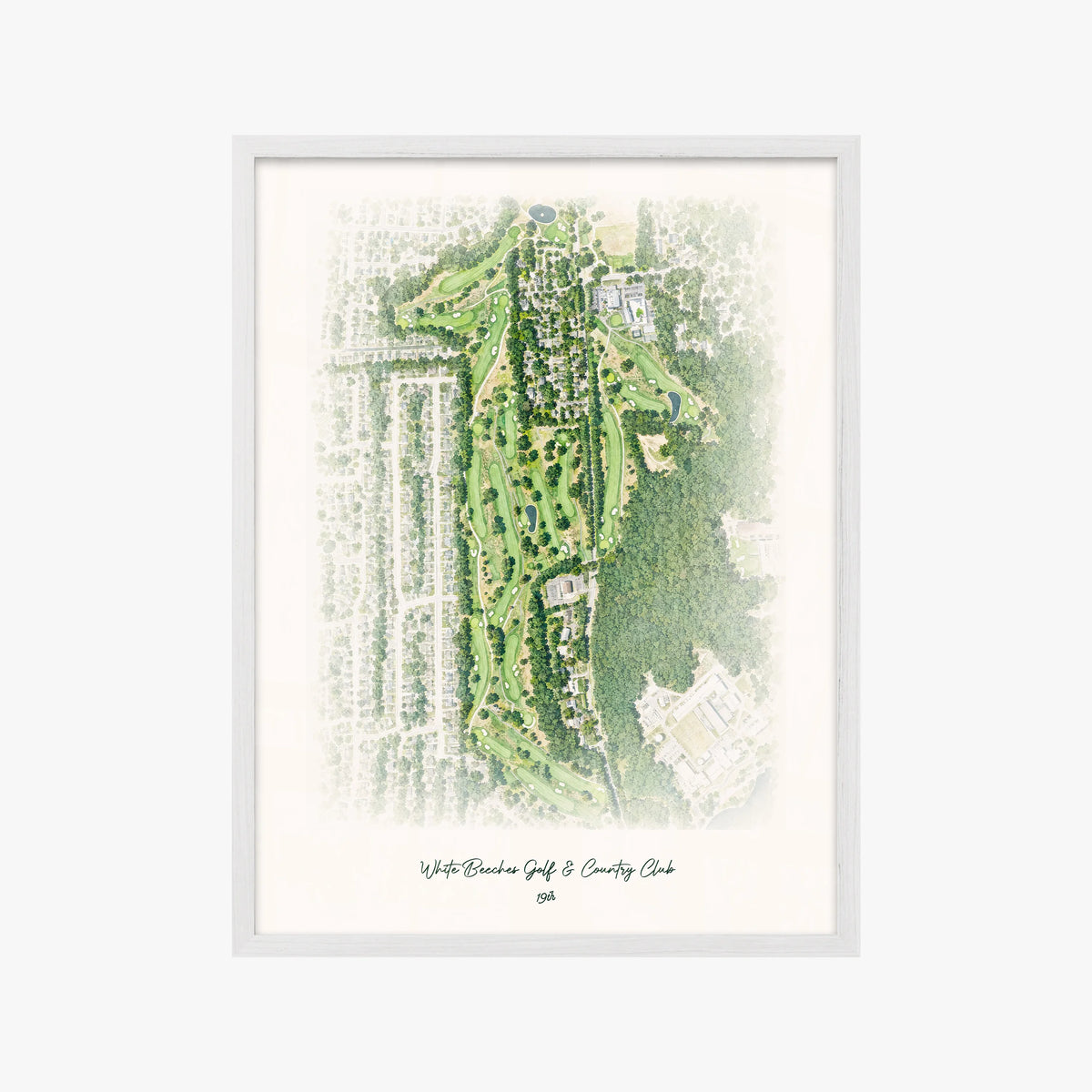 White Beeches Golf & Country Club white frame