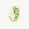 White Pine Golf Course printed artwork