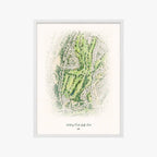 Whitney Oaks Golf Club white frame