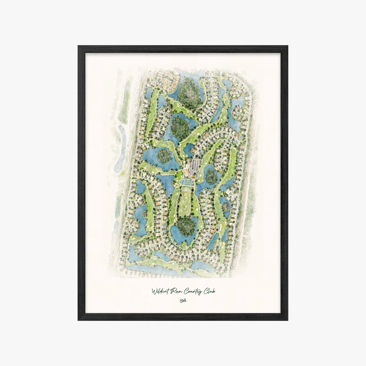 Wildcat Run Country Club black frame