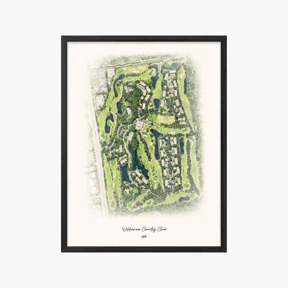 Wilderness Country Club black frame