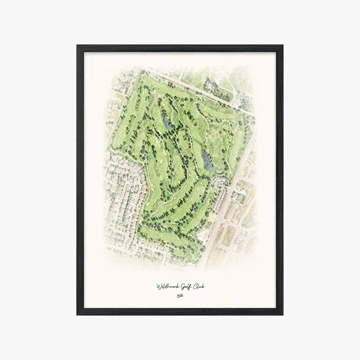 Wildhawk Golf Club black frame