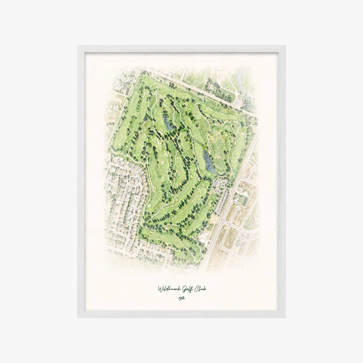 Wildhawk Golf Club white frame