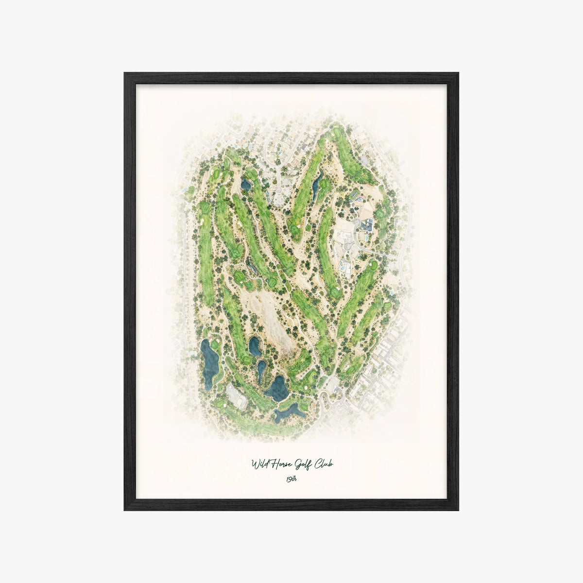 WildHorse Golf Club black frame