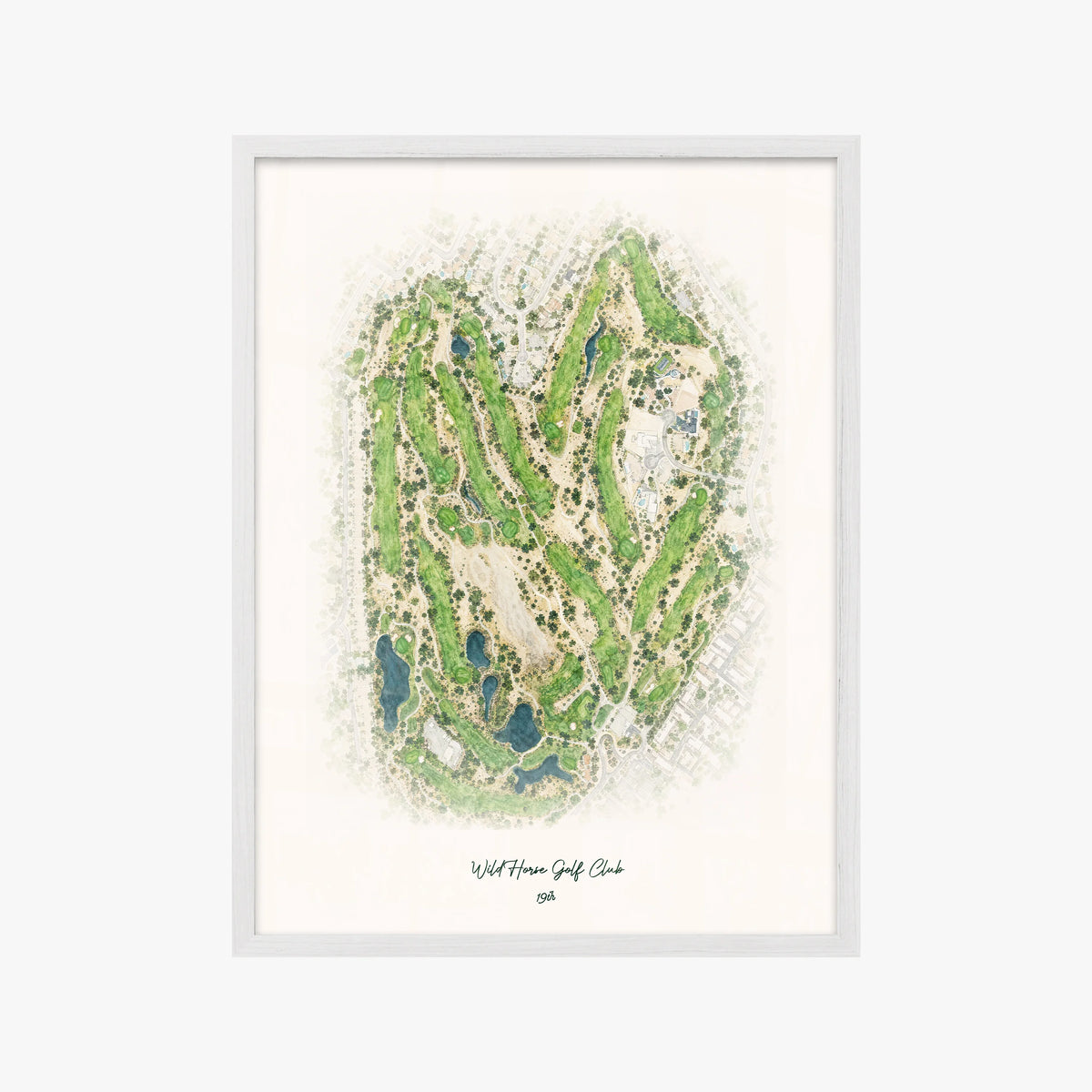 WildHorse Golf Club white frame