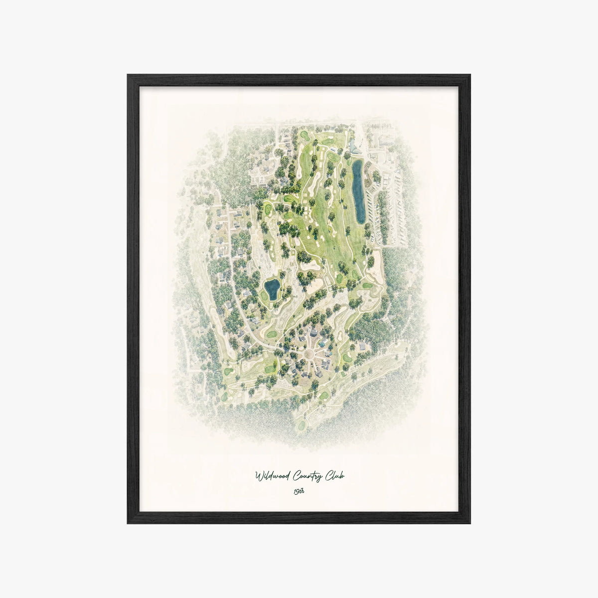 Wildwood Country Club black frame