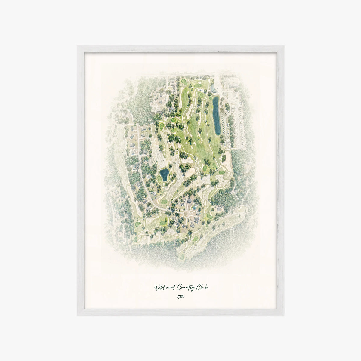 Wildwood Country Club white frame
