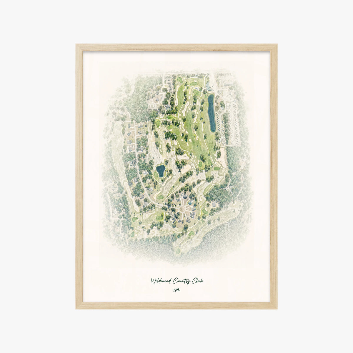 Wildwood Country Club wood frame