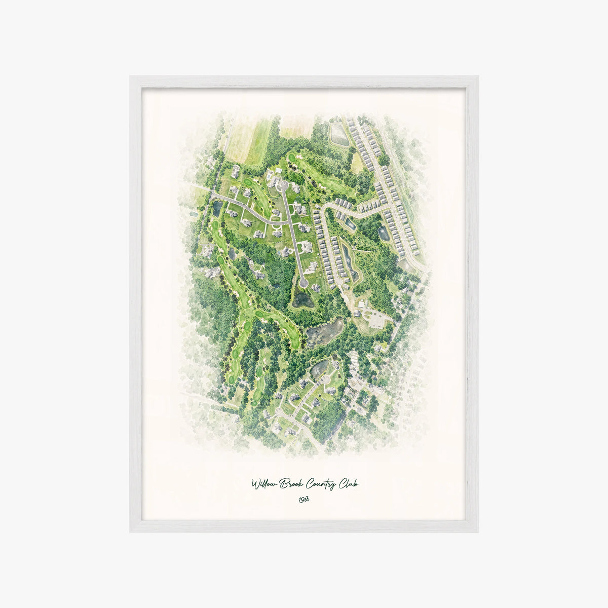 Willow Brook Country Club white frame