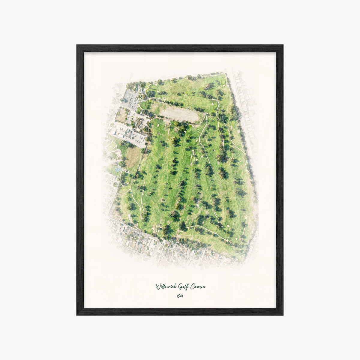 Willowick Golf Course black frame