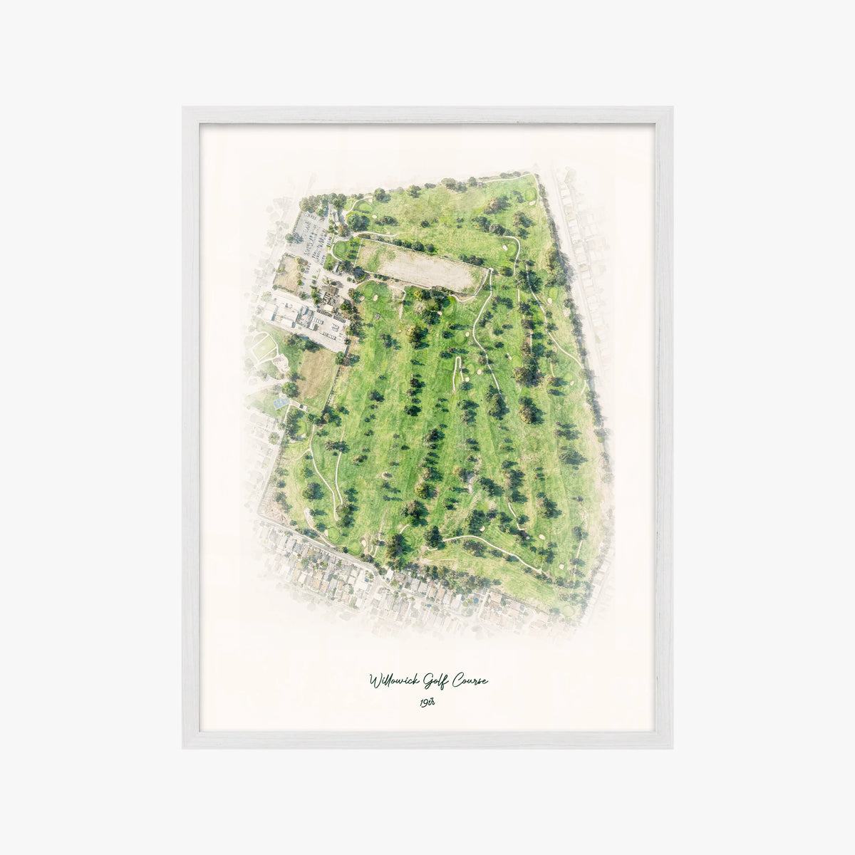 Willowick Golf Course white frame