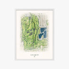Windsor Golf Club white frame