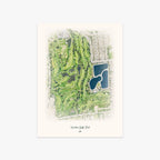 Windsor Golf Club printed artwork