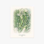 Winnapaug Golf Course printed artwork