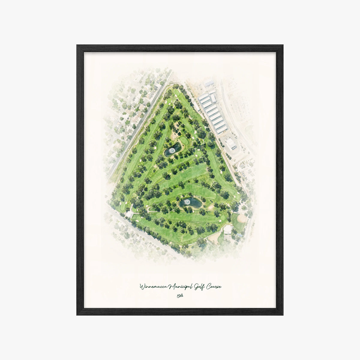 Winnemucca Municipal Golf Course black frame