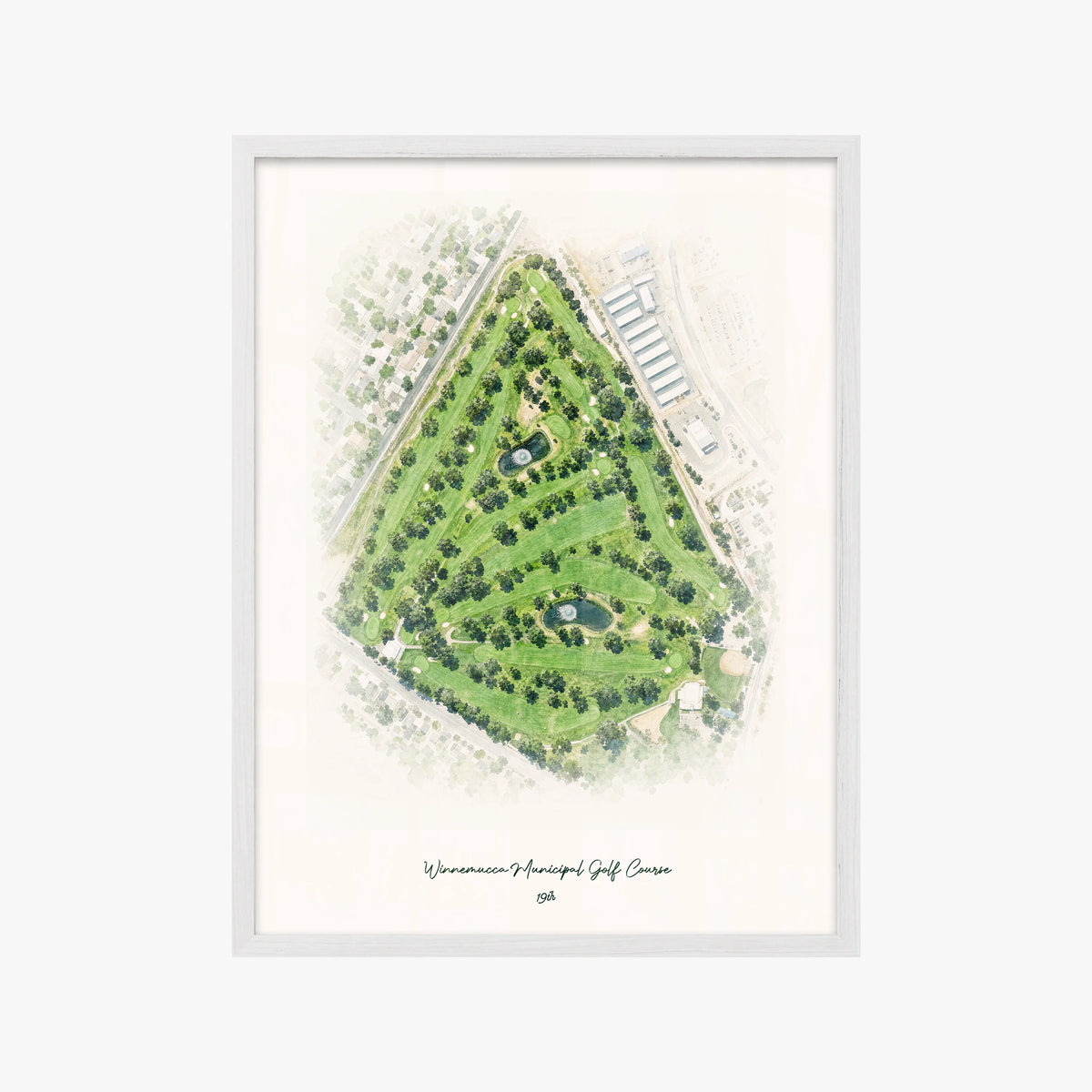 Winnemucca Municipal Golf Course white frame