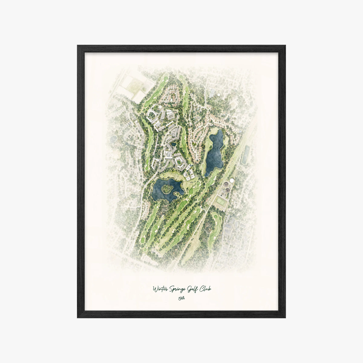 Winter Springs Golf Club black frame