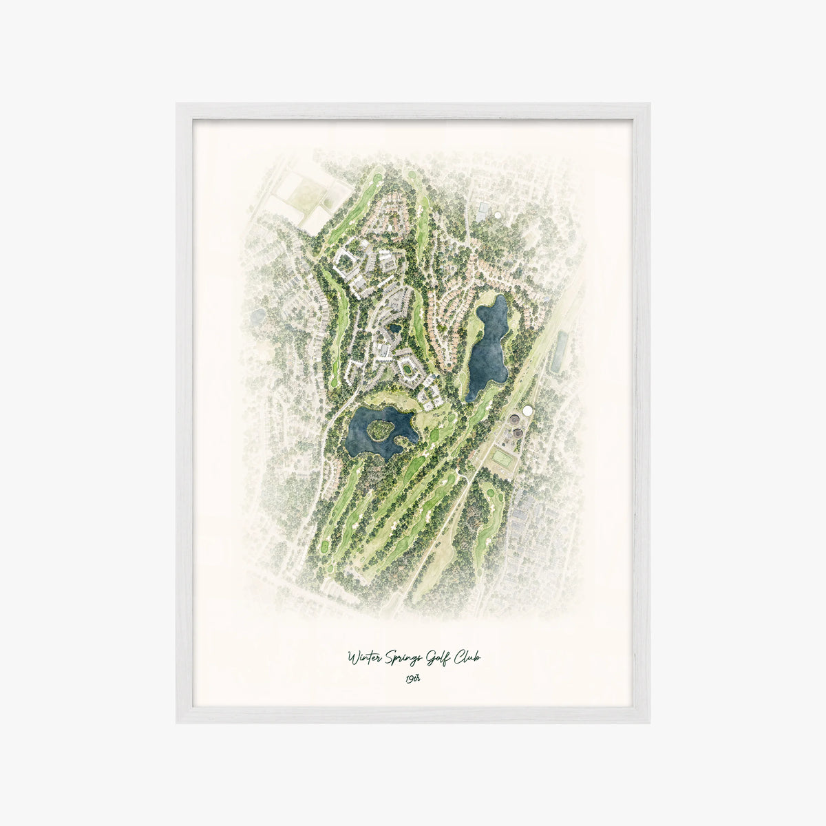 Winter Springs Golf Club white frame