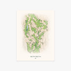 Wolf Creek Golf Course printed artwork