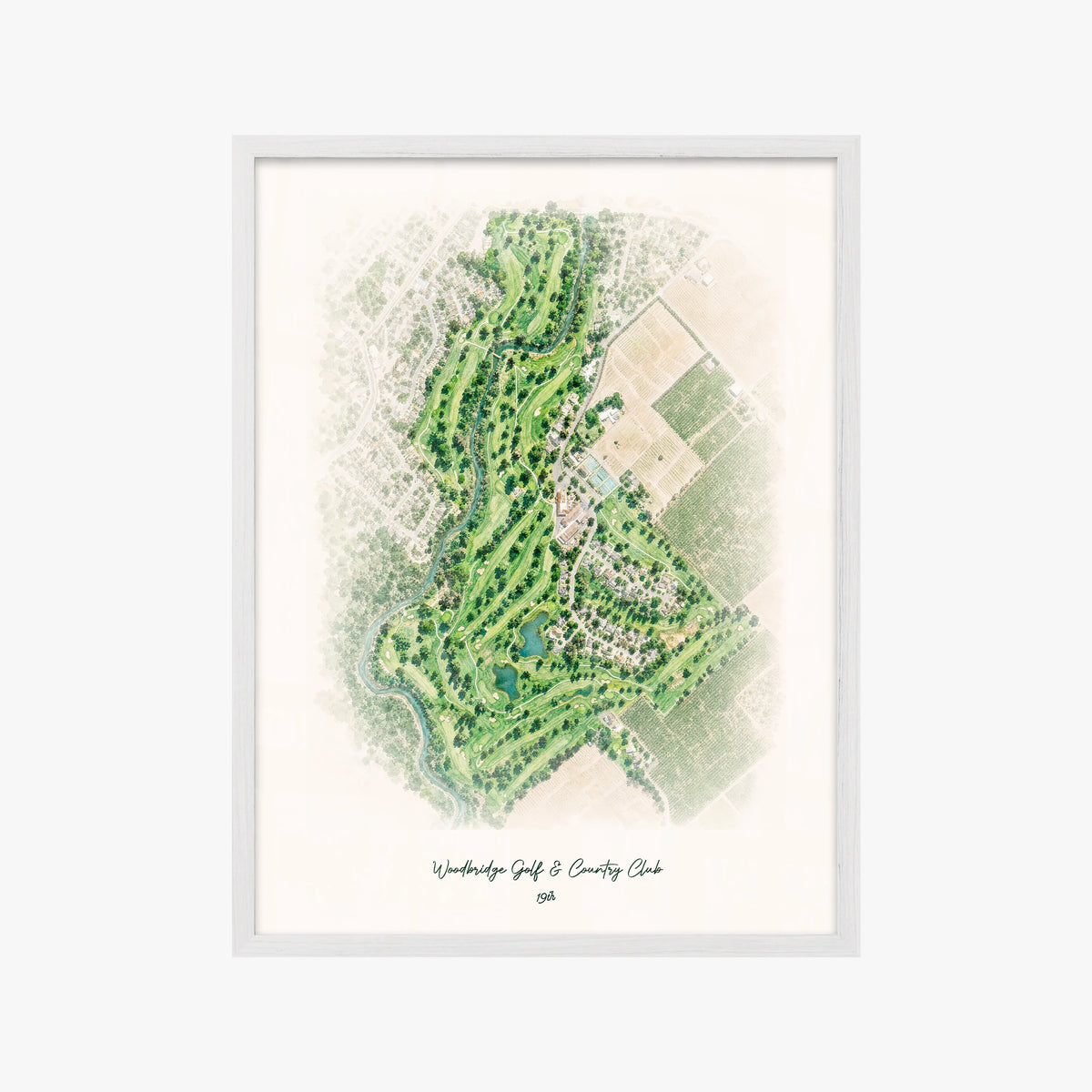 Woodbridge Golf & Country Club white frame