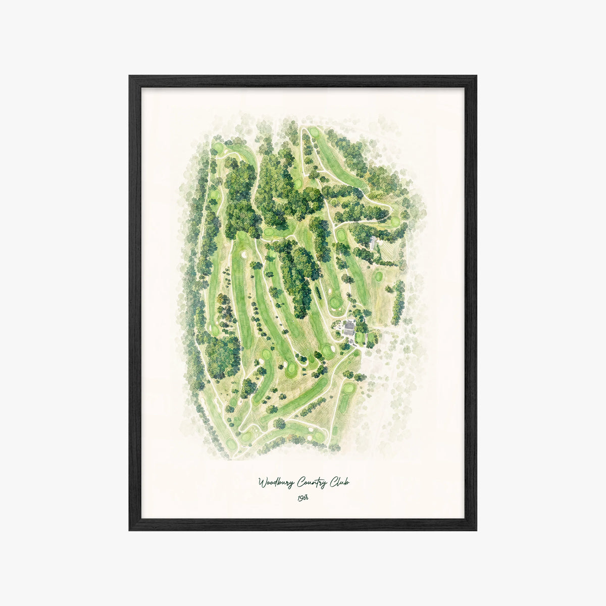 Woodbury Country Club black frame