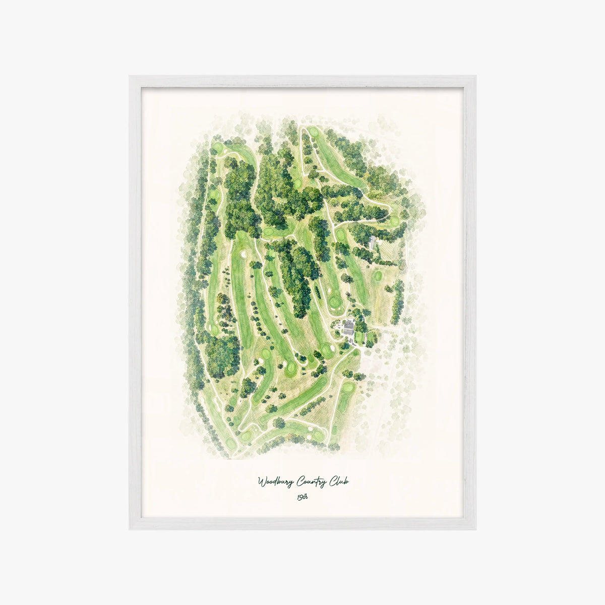 Woodbury Country Club white frame