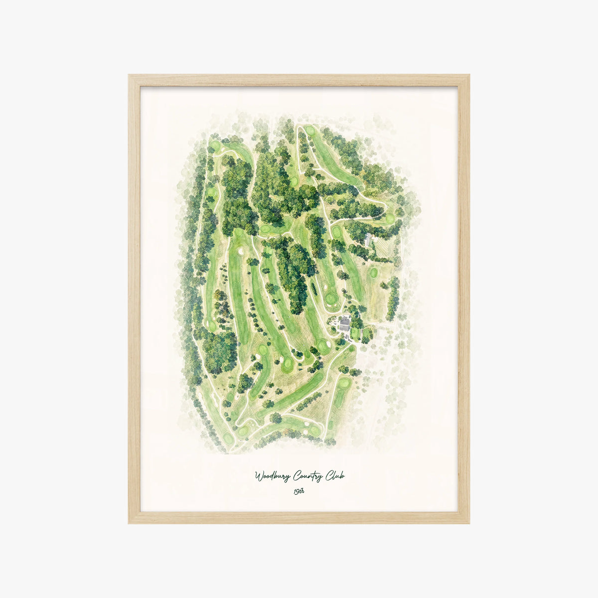Woodbury Country Club wood frame