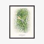 Woodcrest Country Club black frame
