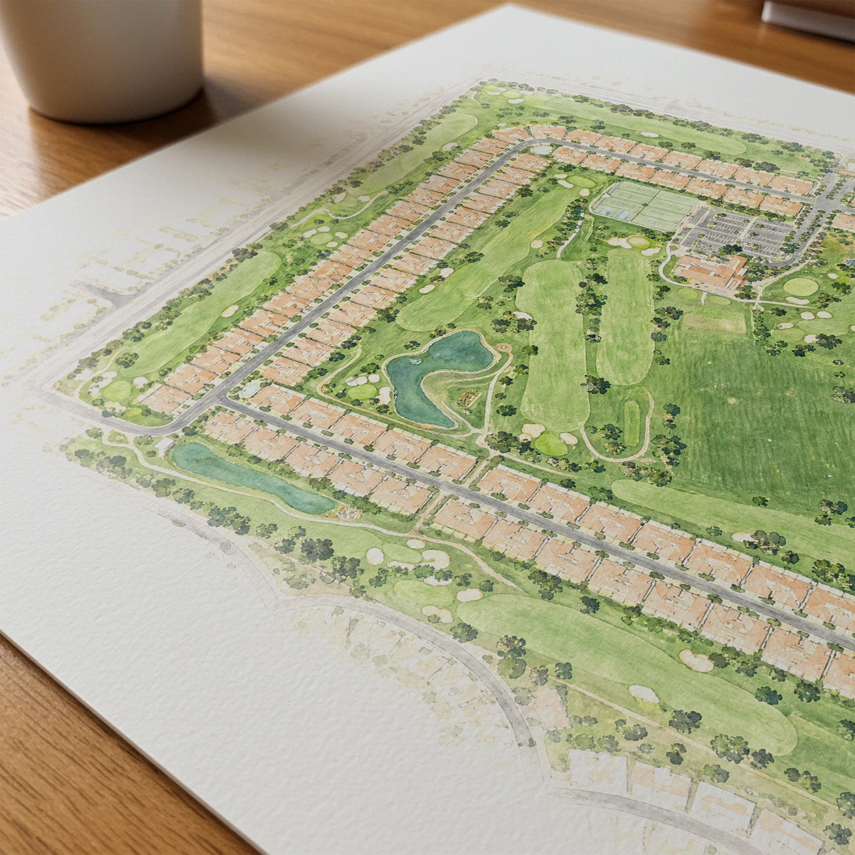 Woodhaven Country Club mockup 4