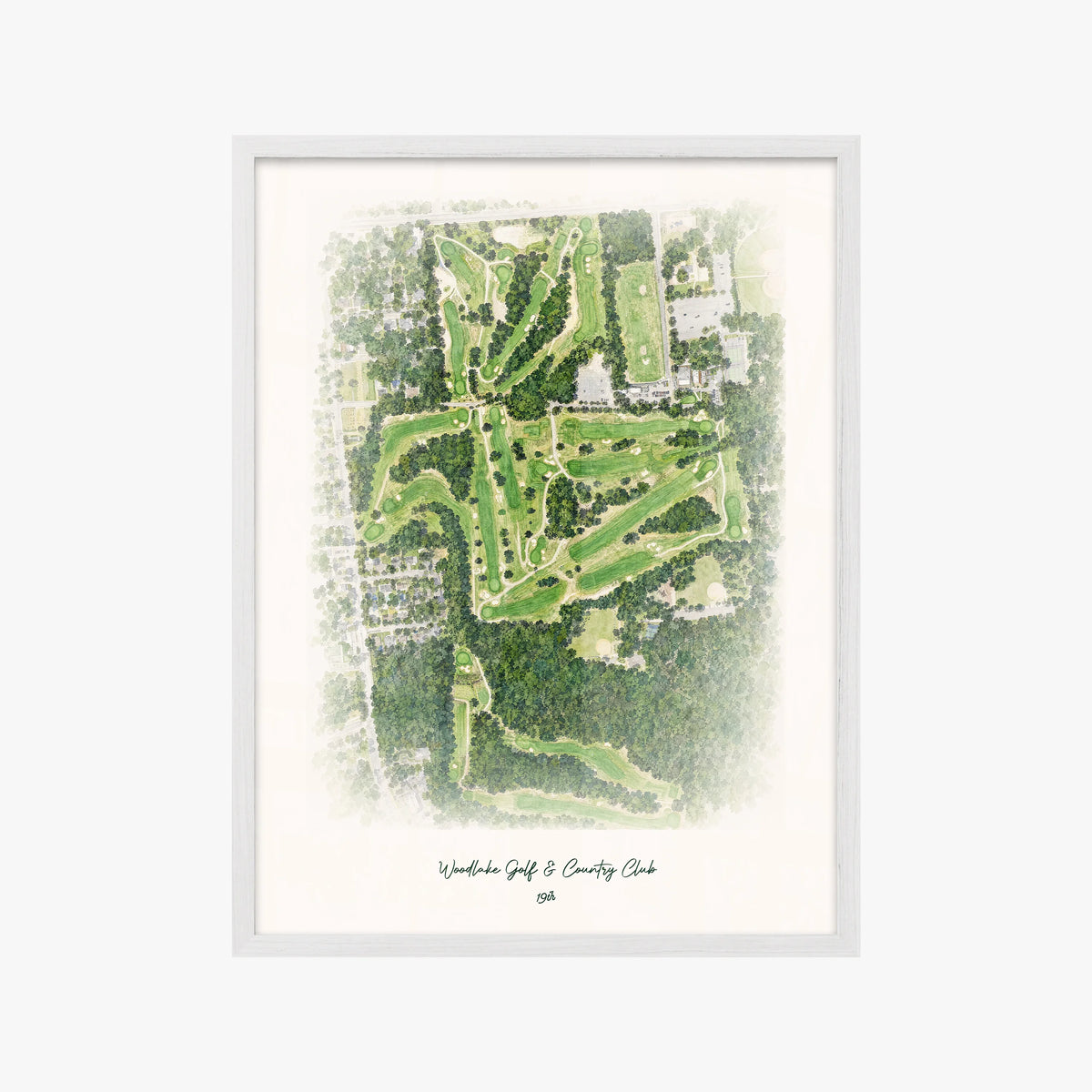 Woodlake Golf & Country Club white frame