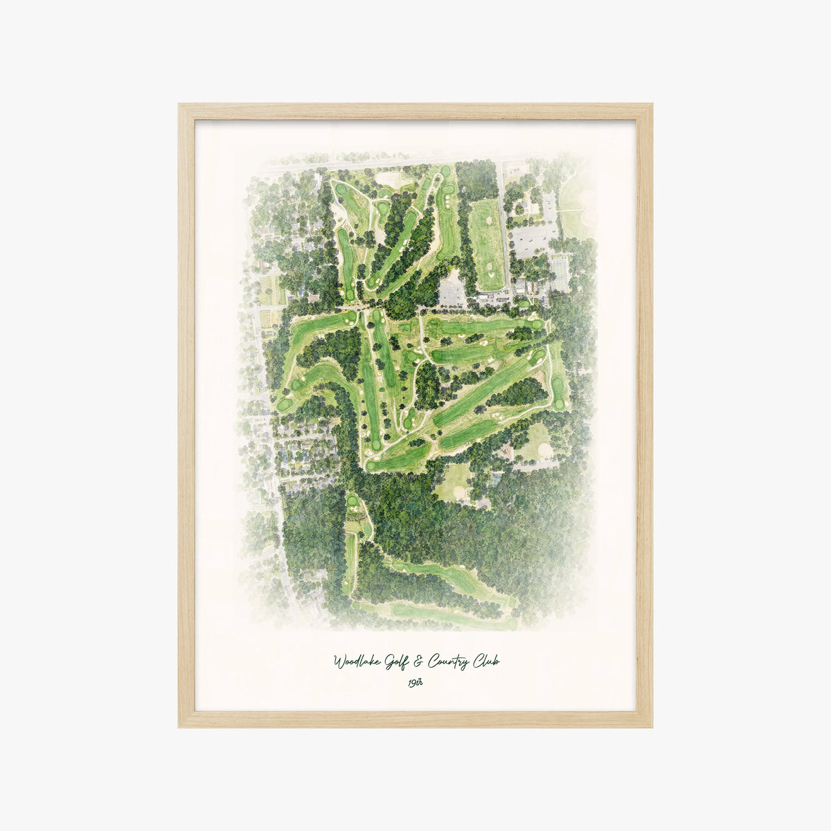 Woodlake Golf & Country Club wood frame
