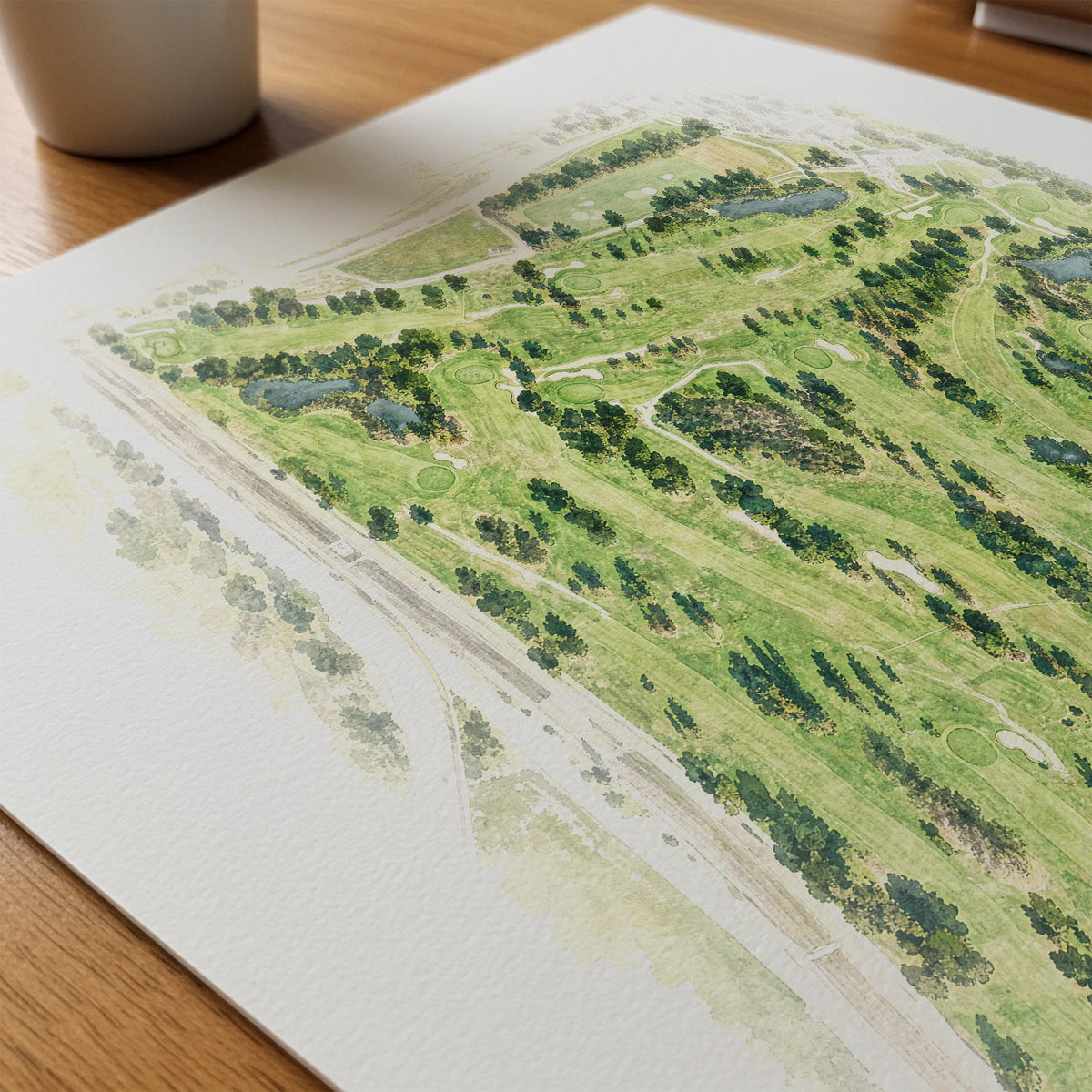Woodley Lakes Golf Course mockup 4