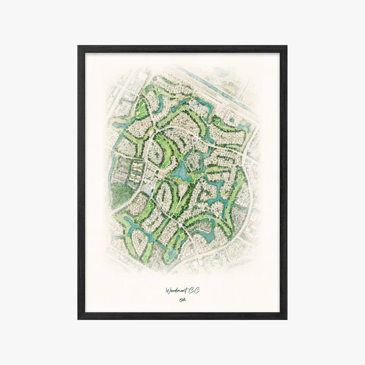 Woodmont C.C. black frame