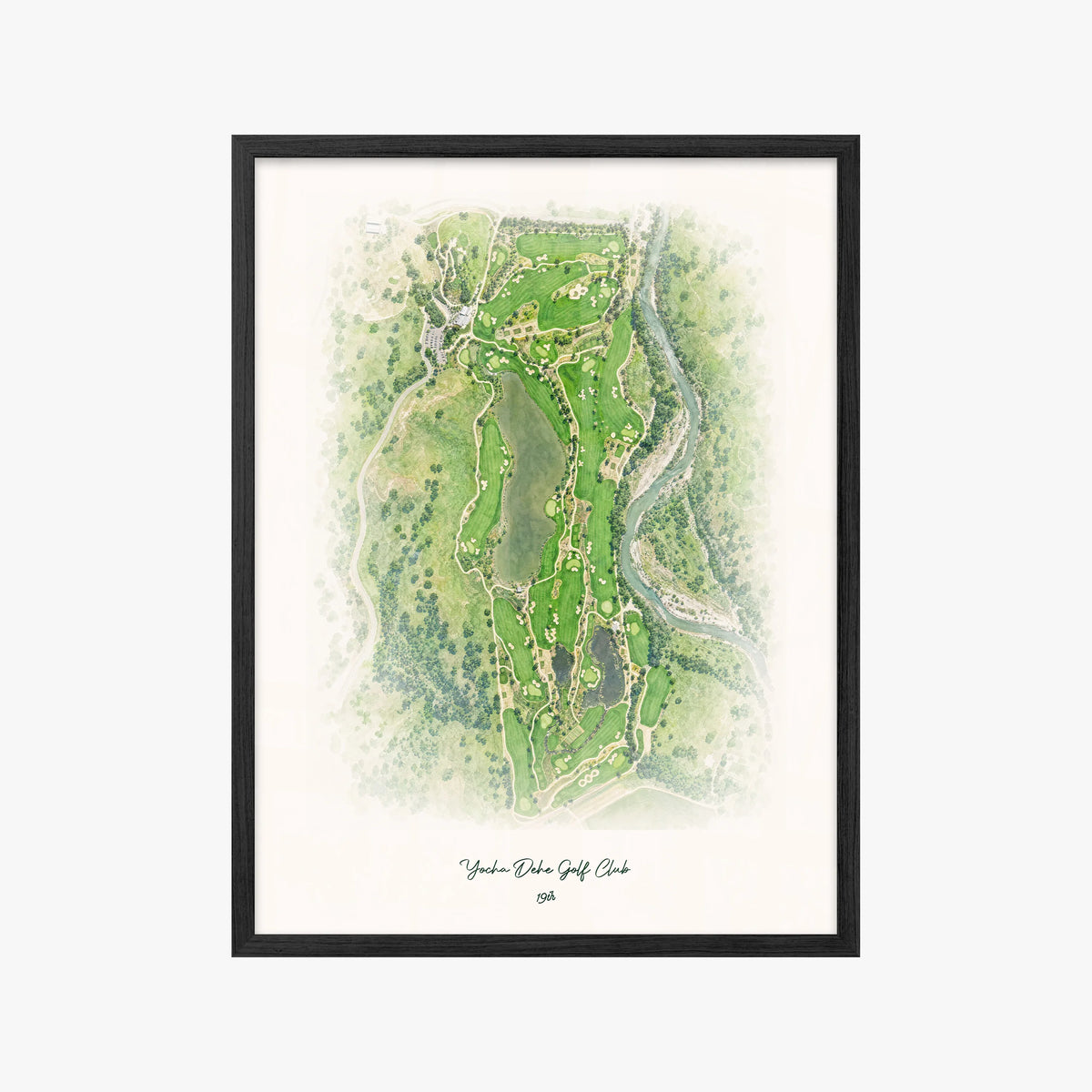 Yocha Dehe Golf Club black frame