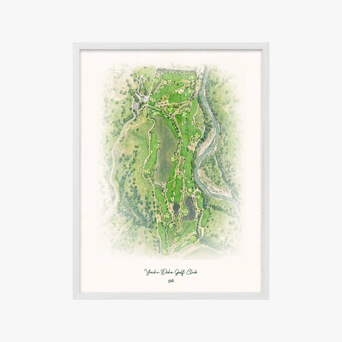 Yocha Dehe Golf Club white frame