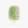 Zaca Creek Golf Course printed artwork