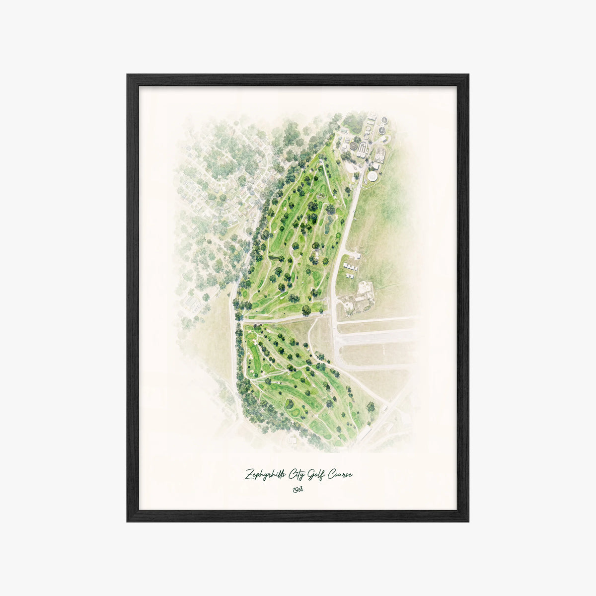 Zephyrhills City Golf Course black frame